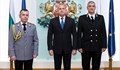 Президентът удостои с пагони новите директори на "Военна полиция" и "Военно разузнаване"