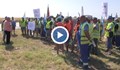 Протестиращи работници отново затвориха пътя Русе - Разград