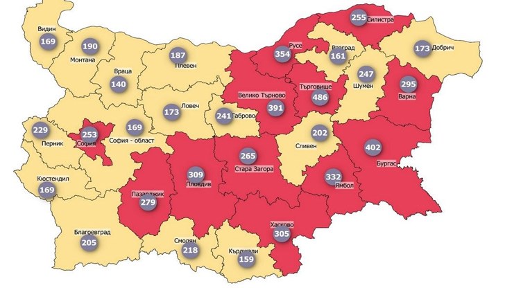 Според прогнозата на експертите пикът на поредната коронавирус вълна се очаква през октомври