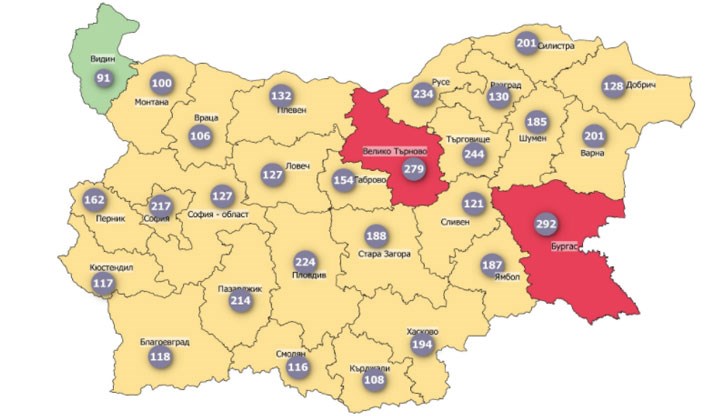 Смъртността от Ковид у нас бързо се повишава Смъртността от Ковид у нас бързо се повишава