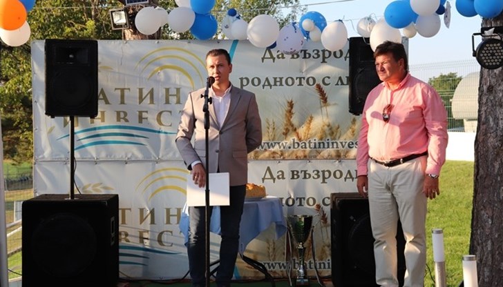 Стадионът е строен три години