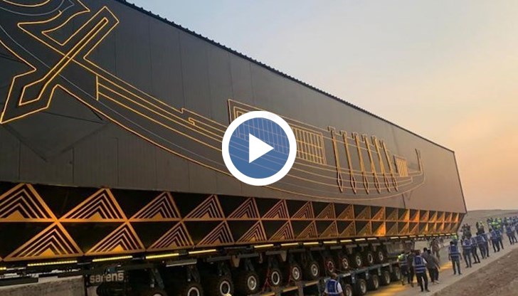 4 600-годишният артефакт е от кедрово дърво с дължина 42 метра