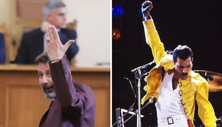 Шоуто на Слави Трифонов се пренесе в Народното събрание Шоуто на Слави Трифонов се пренесе в Народното събрание