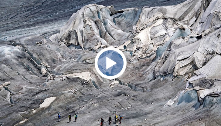 През последните десетилетия само в Алпите са изчезнали около 200 ледника