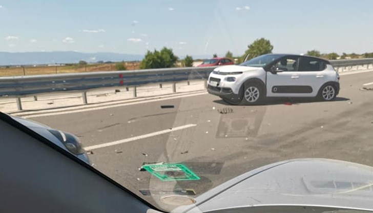 Инцидентът се е случил около 13:00 часа днес