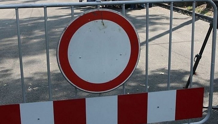 Въвежда се временна организация на движението по обходен маршрут Въвежда се временна организация на движението по обходен маршрут