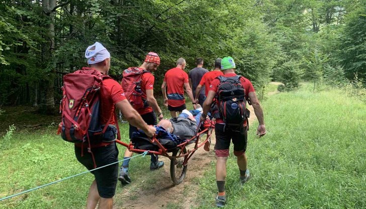 Пострадалият е бил транспортиран в болница / Снимката е илюстративна/