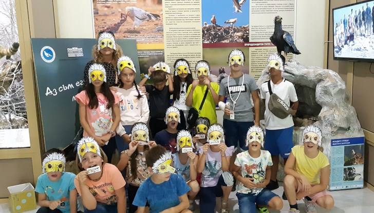 17 деца взеха участие в образователната игра „Одисея за египетския лешояд“