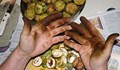 Плодовете, които ще изчистят ръцете ви, боядисани от орехови люспи