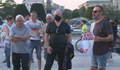 Протестиращи за чист въздух в Русе отправиха послания с тебешир