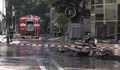 След 6 часа гасене: Пожарът в центъра на Благоевград е овладян