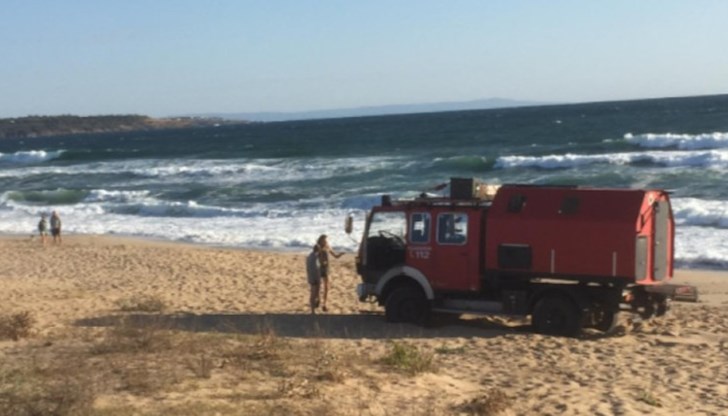 Местоположението на автомобила и следите не засягат природна забележителност "Пясъчни дюни в местност Алепу" Местоположението на автомобила и следите не засягат природна забележителност "Пясъчни дюни в местност Алепу"