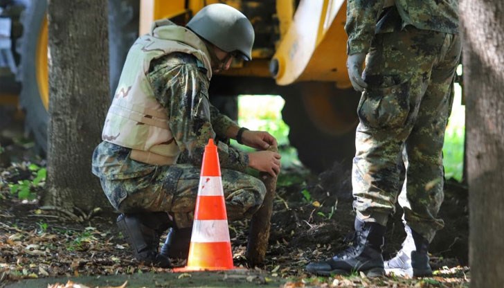 Той е бил намерен при изкопни работи на ВиК