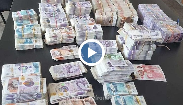 Парите са били укрити в картонени кутии в багажника на БМВ, спряно за проверка в Гюргево