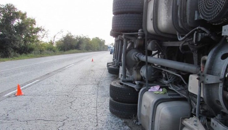 Най-вероятно шофьорът е заспал /Снимката е илюстративна/ Най-вероятно шофьорът е заспал /Снимката е илюстративна/