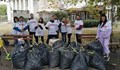 Доброволци събраха 180 килограма боклук в Младежкия парк на Русе