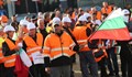 Пътни строители блокират София с тежка техника