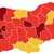7 области в страната вече са в тъмночервената зона