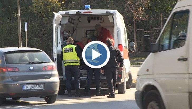 Инцидентът е станал на печално известната вече „зебра“ на ул.“Потсдам“