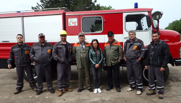 Отрядът бе определен от началника на Районната противопожарна служба в Бяла инсп. Свилен Рачев като един от най-добрите в Русенска област