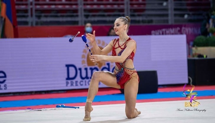 Българката, която вчера стана шампионка и в многобоя, показа страхотна игра Българката, която вчера стана шампионка и в многобоя, показа страхотна игра