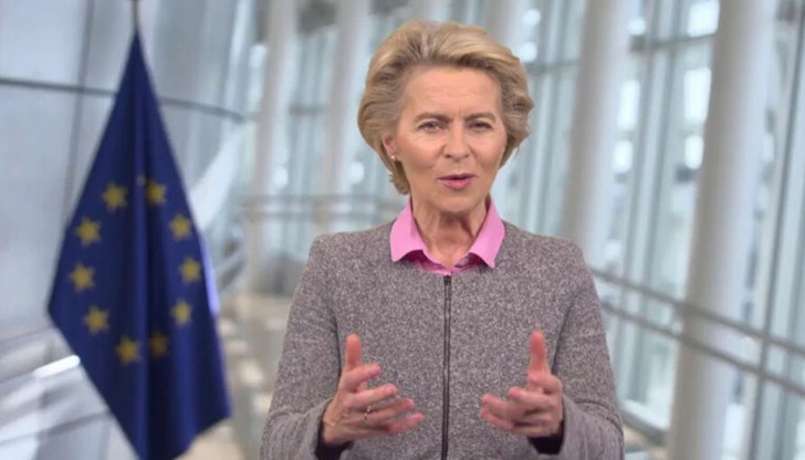 Урсула фон дер Лайен заяви пред Европейският парламент, че Газпром не е отговорил на високото търсене
