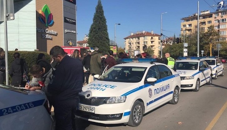 На място дойде полиция