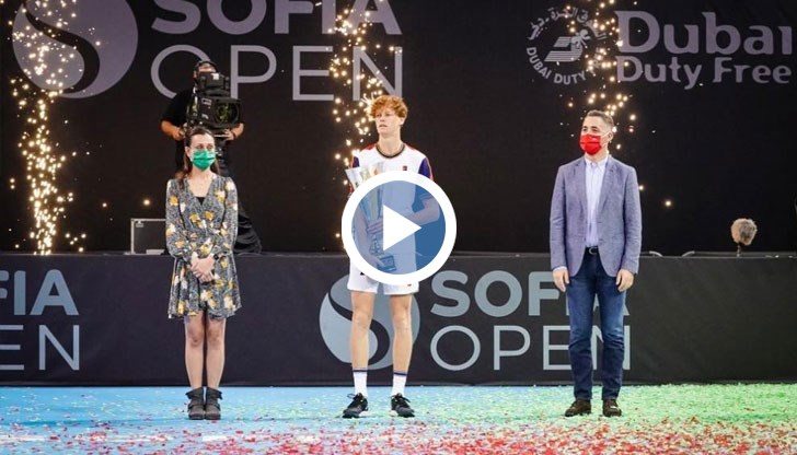 20-годишният италианец стана първият тенисист, защитил титлата си в София