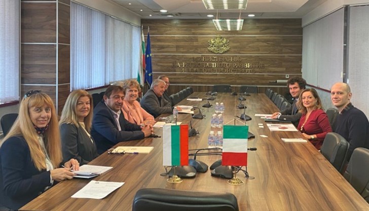 Регионалният министър се срещна с посланика на Италия у нас Н.Пр. Джузепина Дзара
