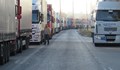 7 километра опашка от камиони на Гюргево - Русе