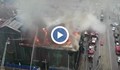Задържаха клошар за големия пожар в центъра на София