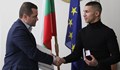 Милков награди европейския шампион по бокс Радослав Росенов