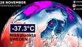 Рекордно ниски температури сковаха Швеция
