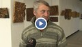 Русенски художник показа изложба от дърворезба с аметисти