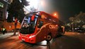 Автобусът на ЦСКА - София закъса в Русе