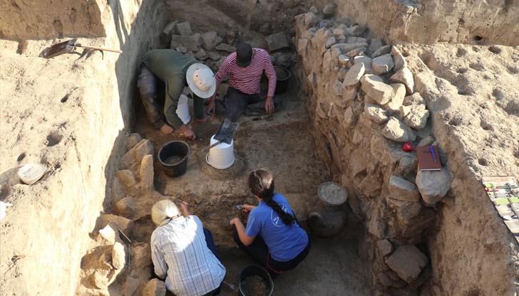 Това стана по време на разкопките на българо-немска експедиция край Новград