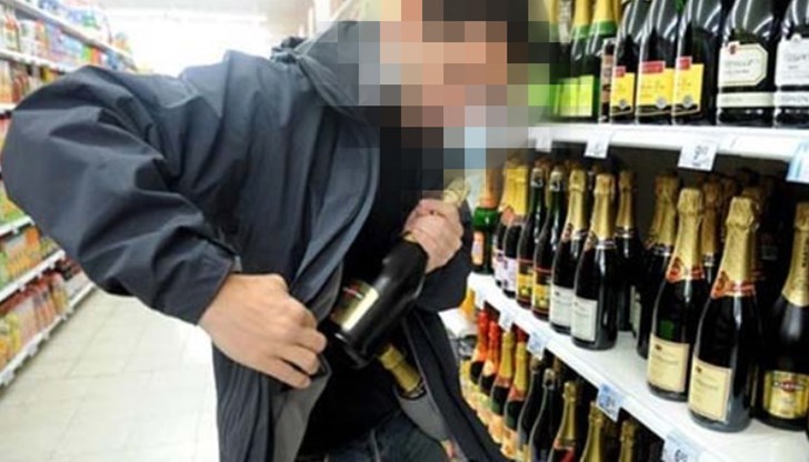По горещи следи е установен извършител на кражба от магазин в град Глоджево