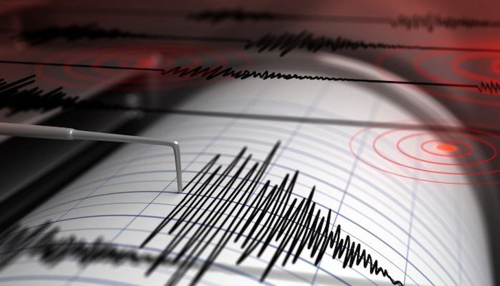Земетресение с магнитуд 5,1 е регистрирано днес сутринта