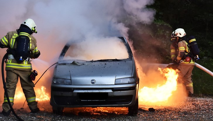 Причината за инцидента е била късо съединение в превозното средство Причината за инцидента е била късо съединение в превозното средство