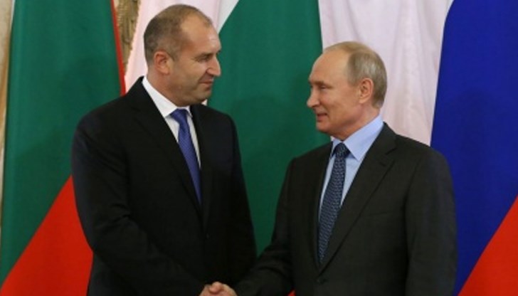 Президентът на Руската федерация Владимир Путин изпрати поздравителна телеграма до Румен Радев