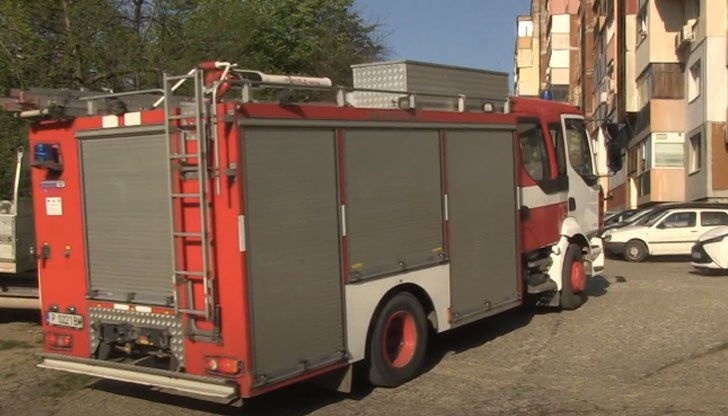 Собственичката е опитала да потуши пожара до идването на екипа Собственичката е опитала да потуши пожара до идването на екипа