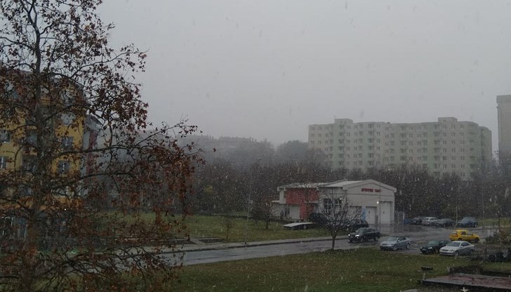 Вчера се радвахме на дъга, днес ни посреща сняг Вчера се радвахме на дъга, днес ни посреща сняг