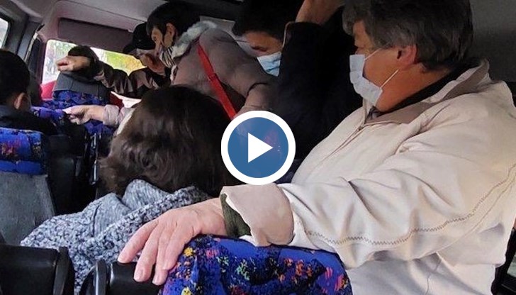 Защо в Пловдивско возят пътници, без да спазват COVID мерки