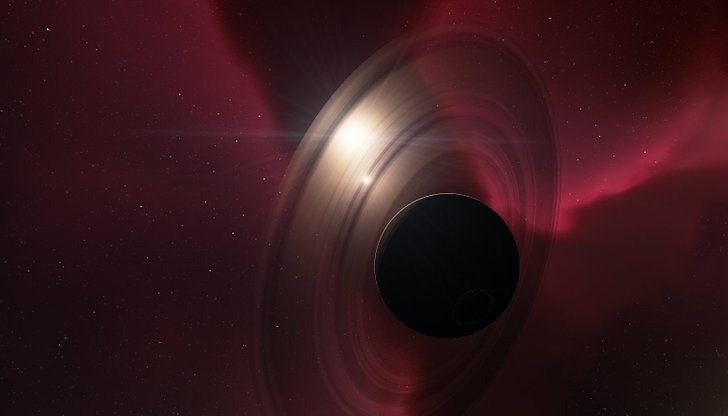 Планетата се върти около застаряваща звезда с маса 1,5 пъти по-голяма от Слънцето