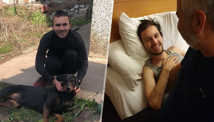 21-годишното момче от Русе страда от злокачествен тумор в мозъка