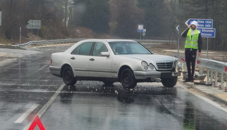 Най-вероятната причина за инцидента е аквапланинг Най-вероятната причина за инцидента е аквапланинг