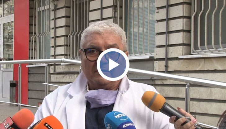 Ампутация на лявата ръка е претърпяла днес в УМБАЛ "Медика", обясни проф.Станчев