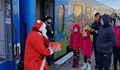 Защо Дядо Коледа пътува с влак от Плевен до Роман