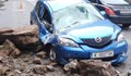 Скали се стовариха върху кола с бременна жена край Смолян