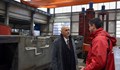 Николай Събев посети завода за локомотиви в Русе